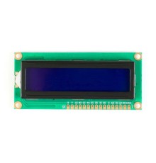 Знакогенерирующий дисплей LCD 1602A синий