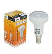 Лампа LED Ecola (5 Вт, Е14, 4200 К, рефлектор)