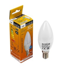 Лампа LED Ecola (5 Вт, Е14, 4000 К, свеча)