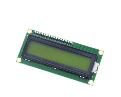 Знакогенерирующий дисплей LCD 1602A IIC/I2C зеленый