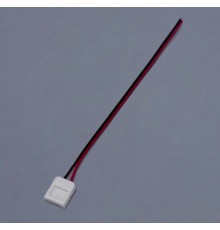 Кабель соединительный Ecola LED (2-х контактный зажимный разъем, 10 мм, 15 см)