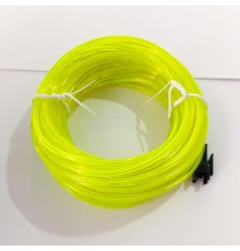 Холодный неон гибкий EL WIRE 2.3 мм лайм (Fluorescent Green,Lacerna)