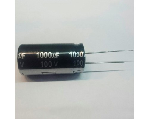 Конденсатор электролитический 1000mF   100V  (16x35) 105°C TK