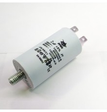 Пусковой конденсатор CBB60M    2mF - 450 VAC  (±5%)   выв. 4 КЛЕММЫ+БОЛТ  (30х56) мм