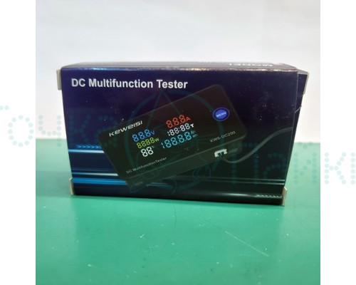 Амперметр + Вольтметр цифровой DC (0- 10A), (0-200V) KWS-DC200
