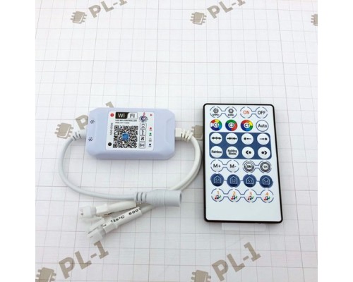SPI RGB Контроллер пиксельный Wifi + Bluetooth 5-24V Model:BWCAS-HCP1-R28A4