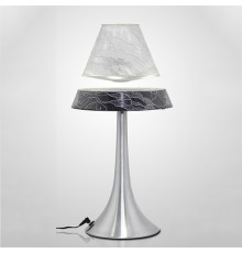 Лампа левитирующая Leva Lamp №25 белая прозрачная
