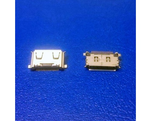 Разъем mini USB PUJ07 на плату