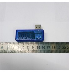 USB тестер в синем корпусе
