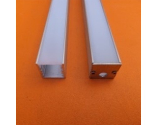 Алюминиевый профиль накладной (2000х14,4х14,4) мм  ХН-082