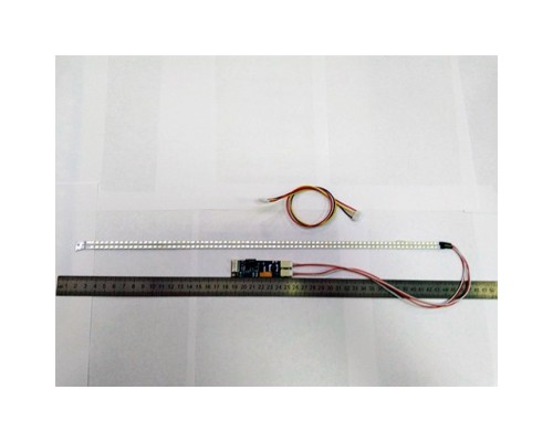Комплект подсветки LED для LCD 19" (2 линейки (420x4) мм, (2835 х 78шт) + инвертор)