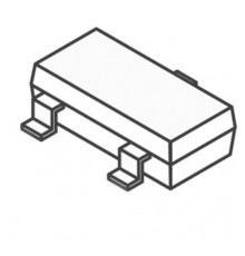 Транзистор биполярный BC846B (1B,8AB)