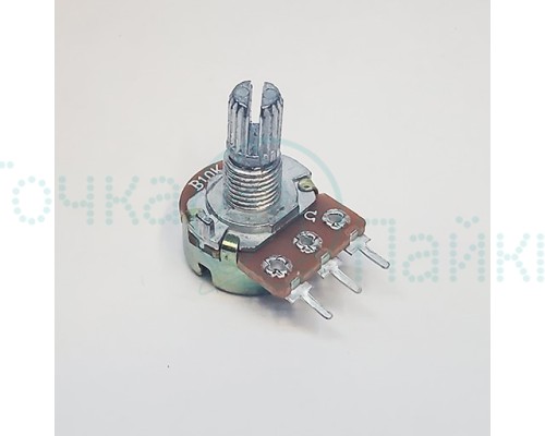Потенциометр B10 kOm 2W (Переменник 10 kOm,резистор 10 kOm)  (WH148) Тип B