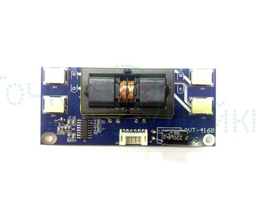 Инвертор для LCD на  4 лампы  AVT4168, (15"-24"), (10-30)V, (90x40) мм, 6pin