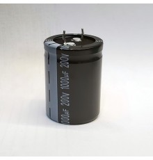 Конденсатор электролитический 1000mF   200V  (30x40) 105°C HS Жесткие выводы