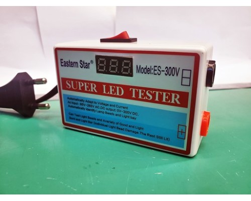 Тестер LED подсветок, AC 220V, щупы-1м, шнур питания-0,9м