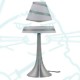 Лампа левитирующая Leva Lamp №30 белая с полосой