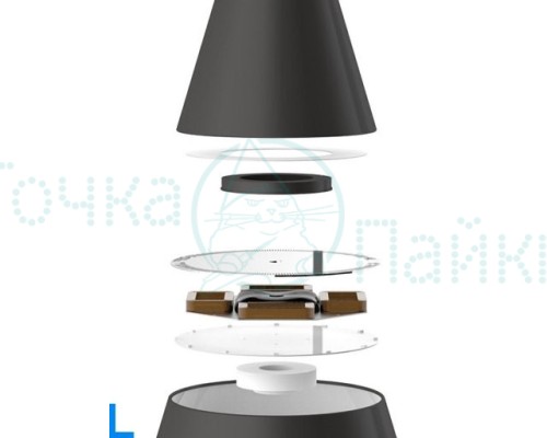 Лампа левитирующая Leva Lamp №33 черная