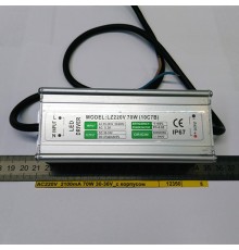 Драйвер для светодиодов AC220V  2100 mA  70W 30-36V IP-67 в корпусе
