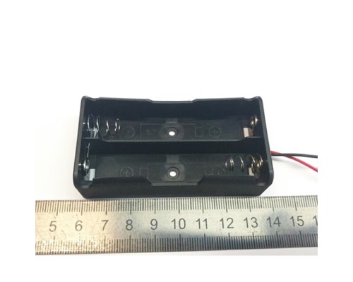 Держатель для 2-x батареек AA с кабелем (Корпус,отсек для 2-х батареек)