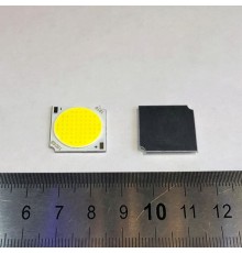 Светодиод 30W NW COB 900mA 30-32V  (19x19) мм Sanan 15*30mil double chips (Нейтральный белый)
