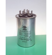 Пусковой конденсатор CBB65      25mF + 3mF - 450 VAC  Для кондиционеров выв.2+2+2  КЛЕММЫ (50х75) мм ALUMINIUM