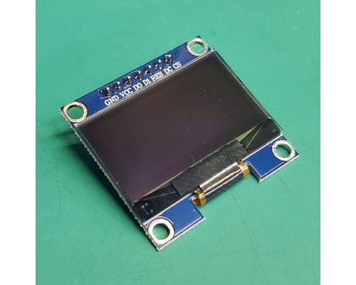 Дисплей OLED LCD 1,3 дюйма 128х64 Белый (7 выв.) SPI L2C