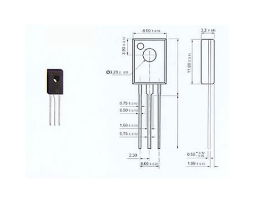 Транзистор биполярный 2SA1540 (E)