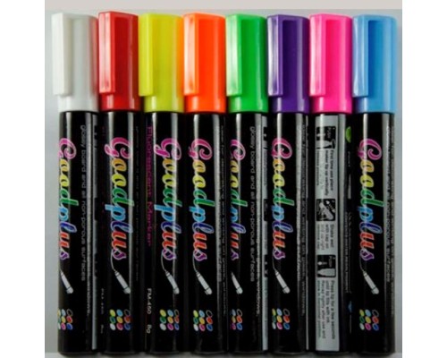Набор маркеров для панелей рекламных 8 цветов 8 мм OR-860W