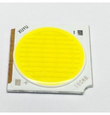 Светодиод 20W NW COB 600mA 29-32V (19х19) мм Sanan 15*30mil double chips (Нейтральный белый)