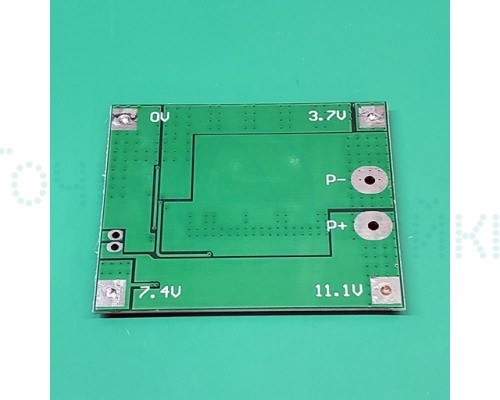 Зарядное устройство BMS PCM 3S 25A для зарядки 3х аккумуляторов 18650 с балансиром HX-3S-FL25A-A