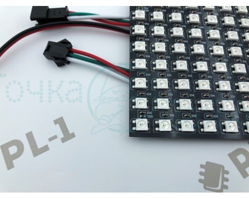 SPI LED матрица   8x8   5050 RGB WS2812B/SK6812 IC