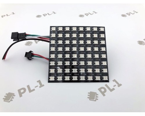 SPI LED матрица   8x8   5050 RGB WS2812B/SK6812 IC