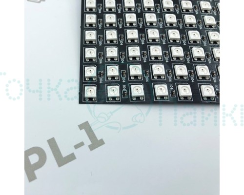 SPI LED матрица   8x32 5050 RGB WS2812B/SK6812 IC