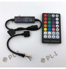 RGBW Контроллер с радиопультом Micro 2020 series + RF пульт 28кн 4 канала x 1.5A (5-24)V