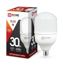 Лампа LED-HP E27 30W 6500k (Холодный белый) IN HOME