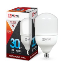 Лампа LED-HP E27 30W 4000k (Нейтральный белый) IN HOME
