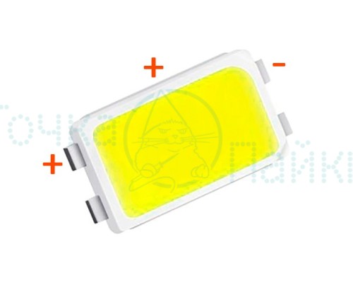 Светодиод SMD 5630 CW  150mA  3V  0.5W,  4pin,  OSRAM