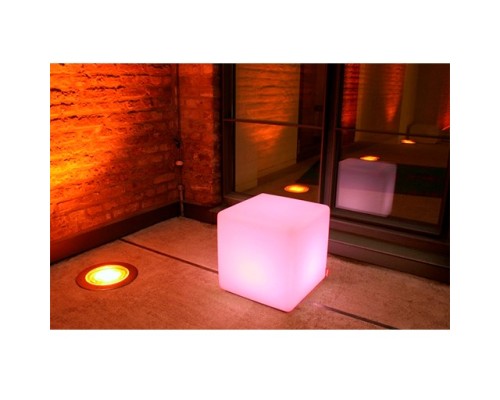 Куб  (200х200х200) матовый с RGB подсветкой и ИК пультом