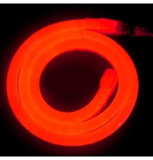 Светодиодный FLEX неон, AC 220V, (16х32) мм,  3.2-4W/м  88 светод./м, Красный