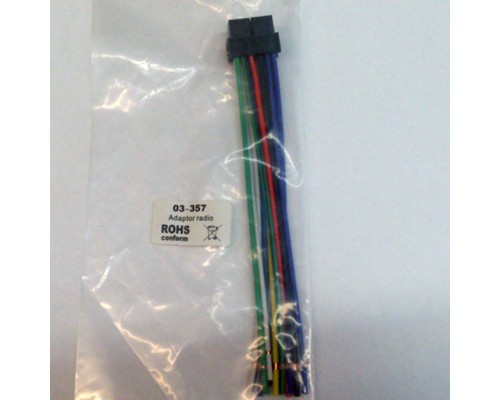 Разъём а/м  LG (CPE03-357,ADAPTER RADIO) , TCC-series 12 pin