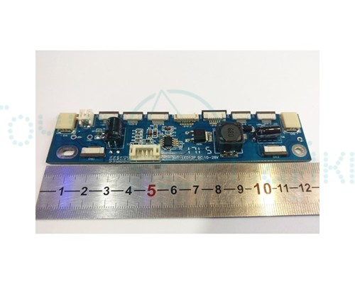 Инвертор для LED AVT-LED12P (CA-188), универсальный 15"-24", (126x29) мм, 6pin