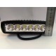 Дневные ходовые огни DRL N16 18W 12/24V IP67 6led (1шт)  (160x55x45) мм