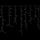 Гирлянда "Бахрома" 2.4x0.6 м, нить темная, LED-120/ 220V, контр. 8 р. ЖЕЛТЫЙ 671598