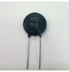 Терморезистор NTC   5D-20  (5 Ом 7A Термистор 20 мм)