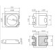 Светодиод SMD 2828  3-3.6V 350mA 15-20000K  100-110lm/w