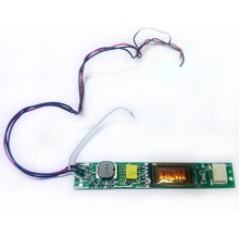 Инвертор для LCD на  1 лампу  INV1070LG, (7"-15"), 5V, (87x15) мм, 4pin