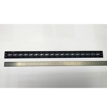 Алюминиевая плата для светодиодов  18W (34х460) мм