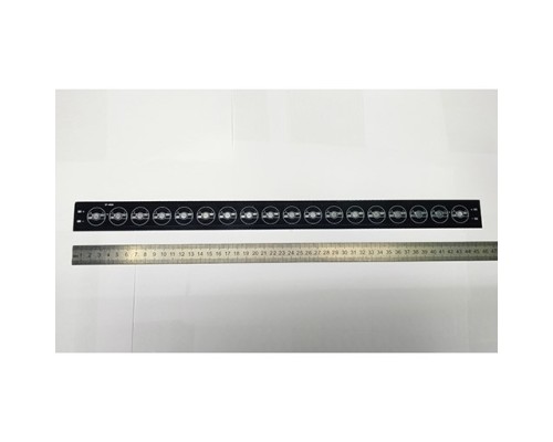 Алюминиевая плата для светодиодов  18W (34х460) мм