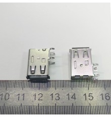 Разъем USB на плату USBA-1U вертикальный